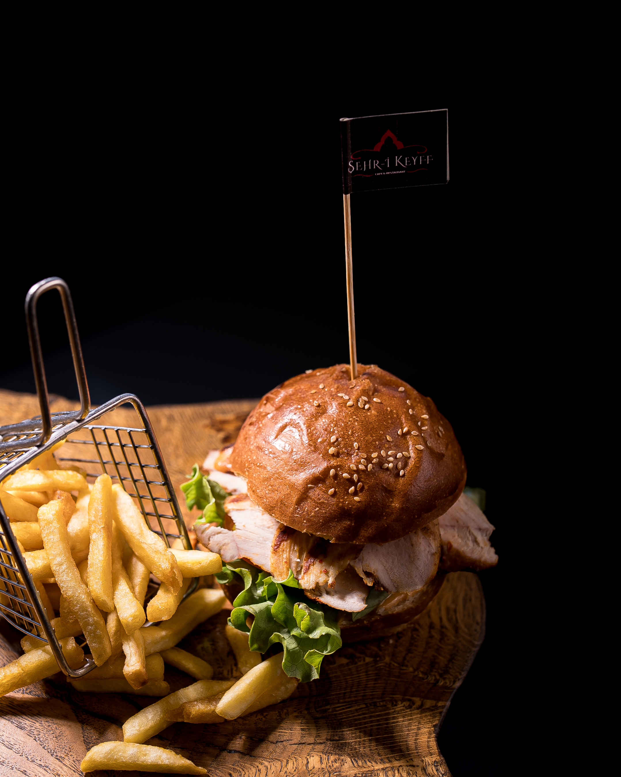 Keyff Chicken Burger